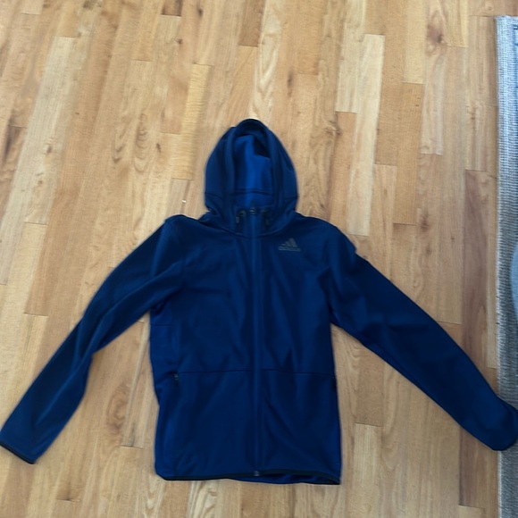 Adidas Lightweight zip up jacket hoodie - Picture 1 of 2